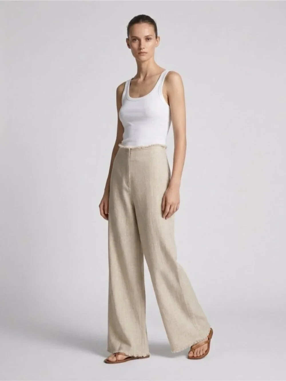 H&M Divided Linen Pants